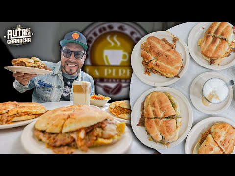 Las LEGENDARIAS TORTAS de MIXCOAC 🌮 Desde 1958: Chilaquiles con Milanesa | Ruta de la Garnacha