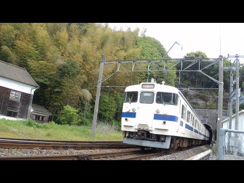 415系有田陶器市号上有田駅で撮影