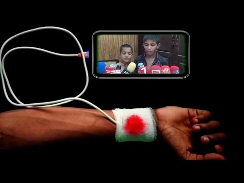 Green screen hand Charging video II TikTok hand Charging video II Technical Fari