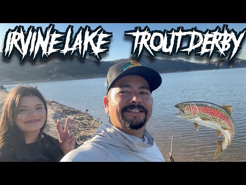 IRVINE LAKE // TROUT DERBY//  🎣 OPENER 🎣