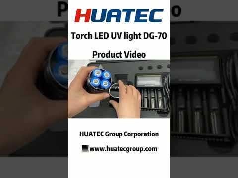 HUATEC Torch LED UV light DG 70 Product Video