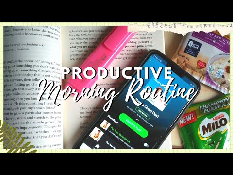 productive 6am morning routine ☀️ (philippines) (optometry student) || siennanotes