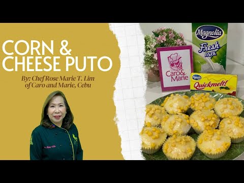 Corn and Cheese Puto