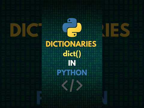 Master Python Dictionaries In 60 Seconds: Tips & Tricks #pythontips #dictionaryinpython #python