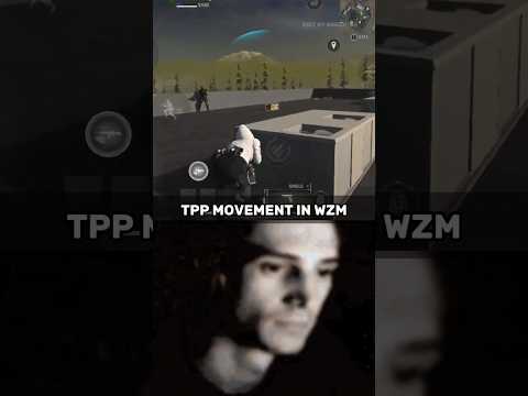 WARZONE MOBILE VS CODM TPP MOVEMENT #callofduty #warzonemobile #shorts