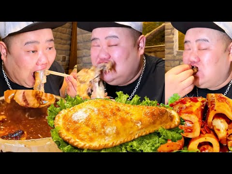 [Big Stomach King Challenge] Challenge to Eat Xinjiang Special Food! Wellington bread roast leg of