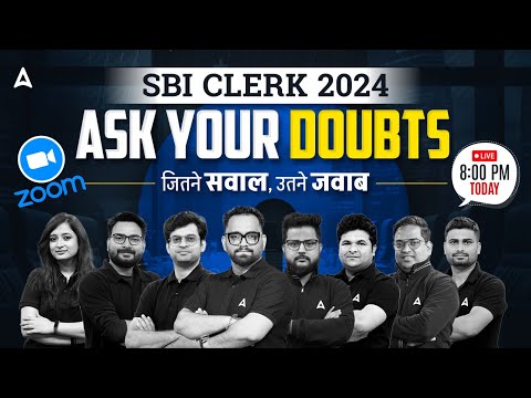 SBI Clerk 2024 Notification Out | SBI Clerk Mentors Meet | Ask Your Doubts?