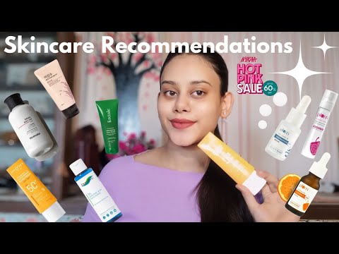 *NYKAA* HOT PINK SALE 2024 | *SKINCARE*  RECOMMENDATIONS | serum , facewash,toner & more 🩷✨ #nykaa