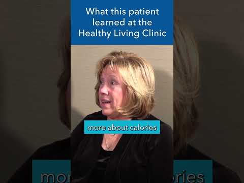 What this patient learned at the Healthy Living Clinic #shorts