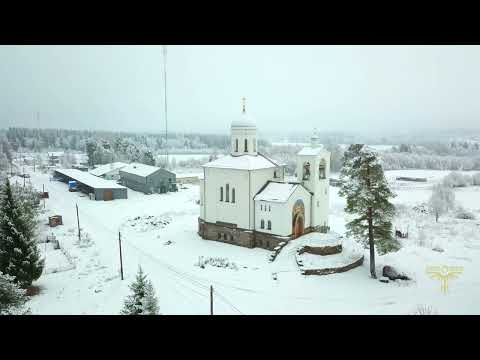 Снег над усадьбой ❄ Видеозарисовка