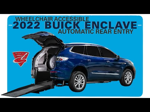 Wheelchair Accessible 2022 Buick Enclave | Automatic Rear Entry | Vehicle Demonstration