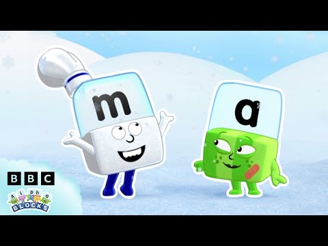 ⛄ Let it Snow - Winter Reading! 📖 | Reading for Kids | @officialalphablocks