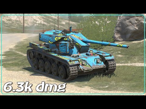 Cobra • 4 frags • 6.3k dmg • WoT Blitz