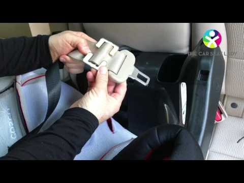 How to use a locking clip to install a car seat - The Car Seat Lady