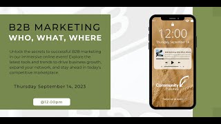 Digital Harvest: B2B Marketing