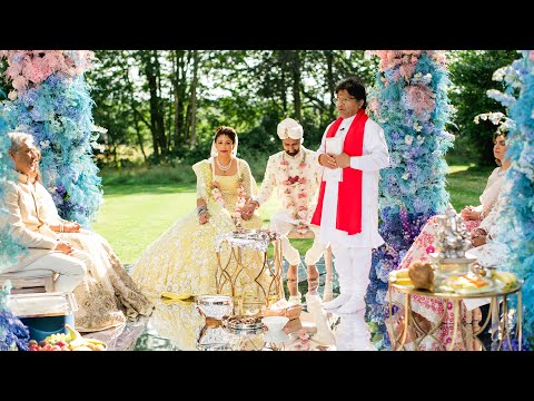 A Colorful Countryside Wedding in London, England at The Four Seasons Hotel Hampshire