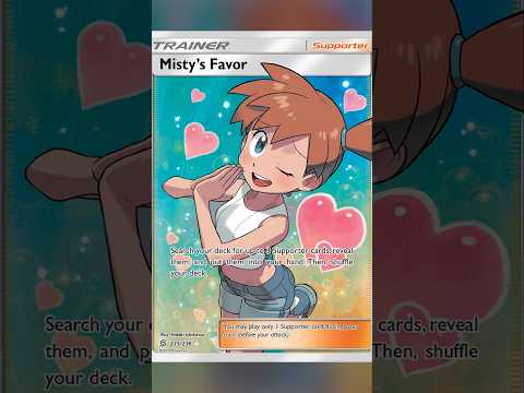 Misty Pokémon Cards Through the Years