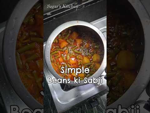 Simple and Easy Beans fali ki Sabji #Shorts