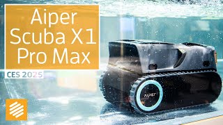 Meet Aiper's Splashy Robot Pool Cleaner, the Scuba X1 Pro Max