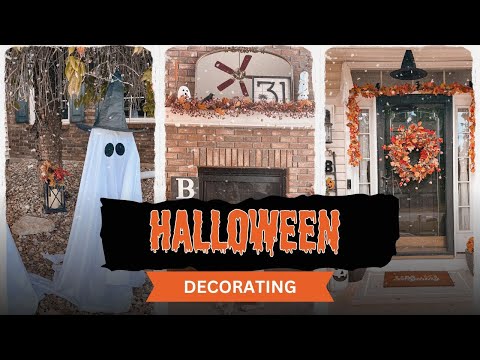 🎃 COZY HALLOWEEN DECORATE WITH ME 2024 👻| SIMPLE AND CUTE HALLOWEEN DECOR IDEAS