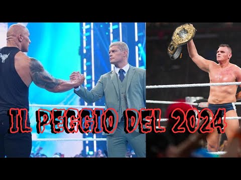 IL PEGGIO DEL 2024 IN WWE !!  (SECONDO HAPPY)