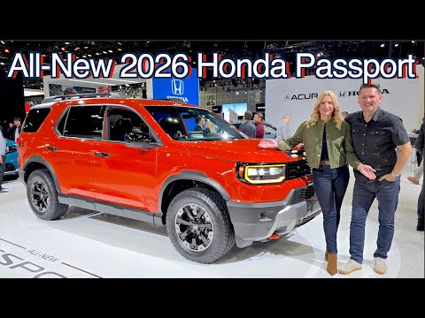 All-New 2026  Honda Passport first look // More than just looks now.