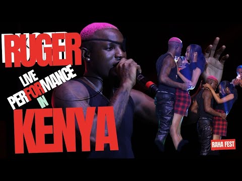 RUGER’S STEAMY STAGE DANCE WITH BEAUTIFUL LADY AT RAHA FEST