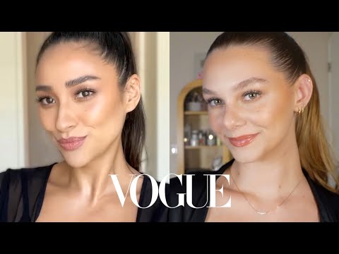 I followed Shay Mitchell’s 58 step Vogue skin & makeup routine…this was A LOT