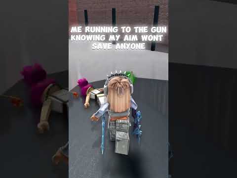 my aim wont save anyone😭#mm2 #relatable #shorts #roblox