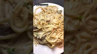 Delicious Creamy Mushroom Pasta