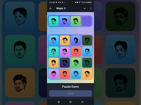 19 October- Major Puzzle Durov Solved Today #play2earngame #airdrop #major #telegramgame