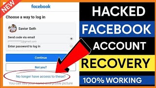 How To Recover Facebook Account || Hacked Facebook Account Recovery