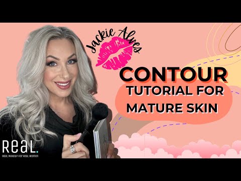 🌟 Ageless Beauty: Mastering Contour For Mature Women! 💄👵