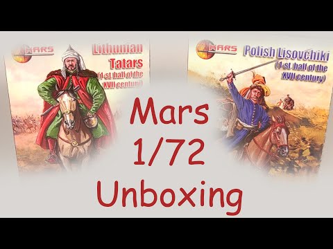 Mars soldiers  unboxing. Polish Lisovchiki. Lithuanian Tatars. 1/72 scale