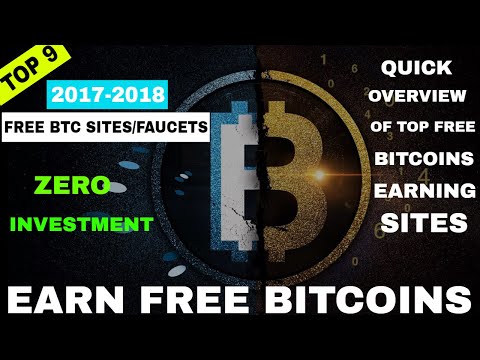 9 Legit Sites Of 2017-  Earn Free Bitcoin Without Investment - A Quick Overview Of Free Bitcoin Site