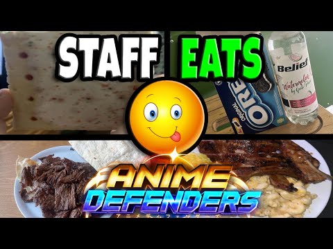 Rating Staff Eats In Anime Defenders