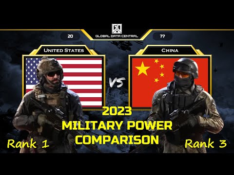 USA vs China military power comparison 2023 I China vs USA military power 2023