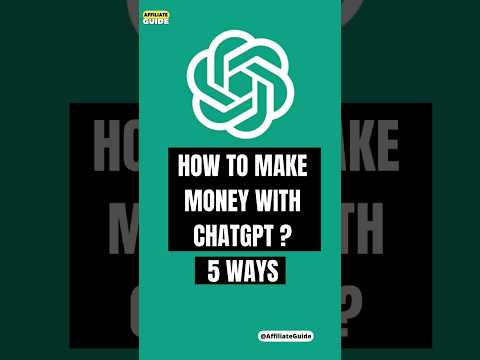 5 Ways to make money from ChatGpt #chatgpt #makemoneyonline #earnmoneyonline