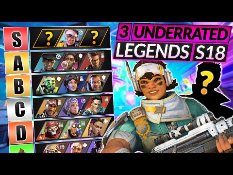 3 WORST LEGENDS that are SECRETLY OP in Season 18! - Apex Legends Meta Guide