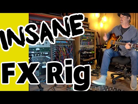 A MASSIVE guitar rig at HOME | John Shanks