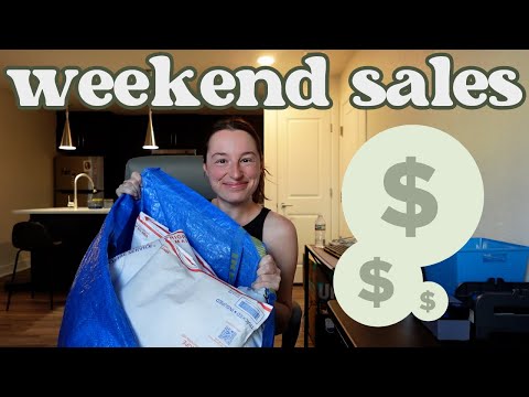 HIGH DOLLAR WEEKEND SALES ! | Ship With Me For Poshmark & Ebay