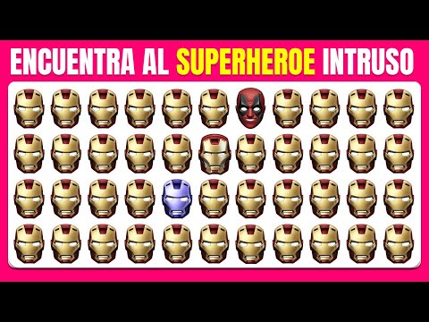 ¡Descubre el Emoji INTRUSO en la Edición Superhéroes!