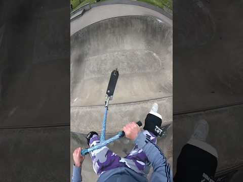 We all know how this ended💀🤦🏼‍♀️ #scooter #skatepark #challenge