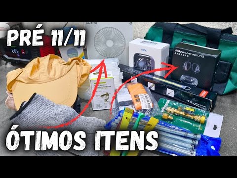 Super Promoções no AliExpress - Unboxing de Produtos e Ferramentas