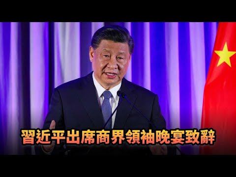 習近平主席出席商界領袖晚宴致辭| #習近平 #APEC #中國