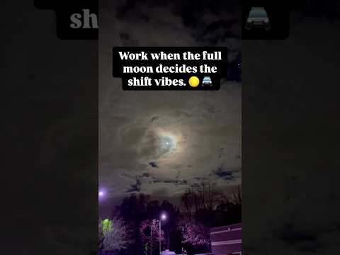 Forget the 9-5. Work when the full moon decides the shift vibes.