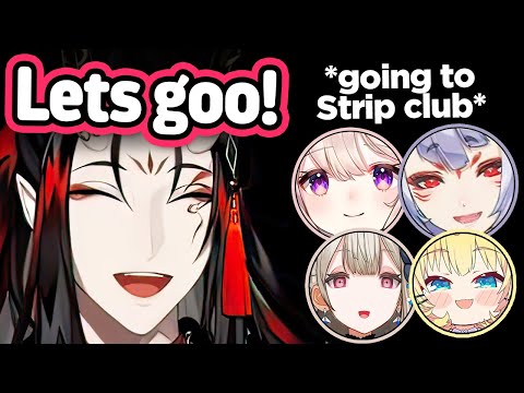 *Niji girls going to Strip club*  𝙑𝙤𝙭: