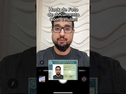 Como fazer foto de documento usando Cutout Pro