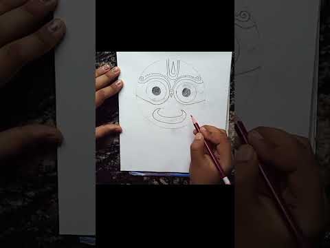 Lord jagannath drawing | Rath yatra special Lord jagannath drawing | part 1