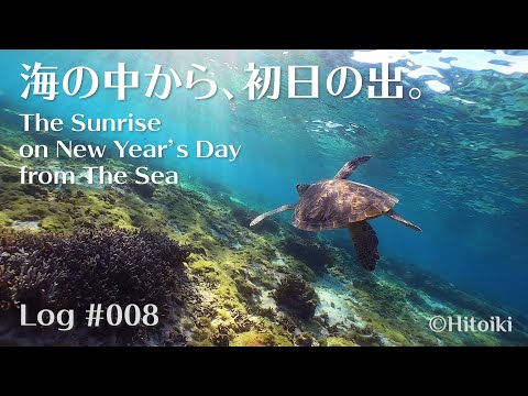 Sunrise Snorkeling on New Year's Day | Log #008｜シュノーケリング@沖縄大度海岸